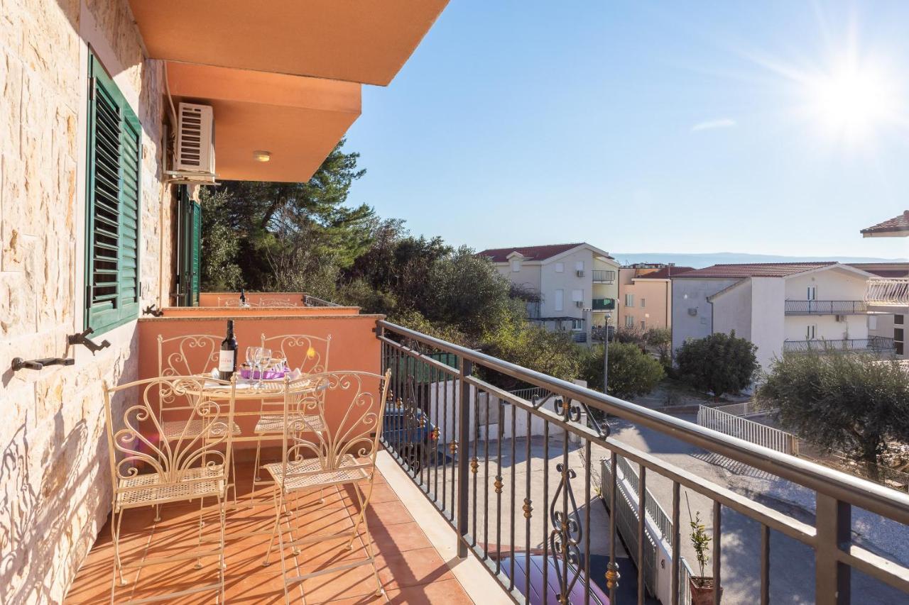 Villa Borzic Omiš Esterno foto