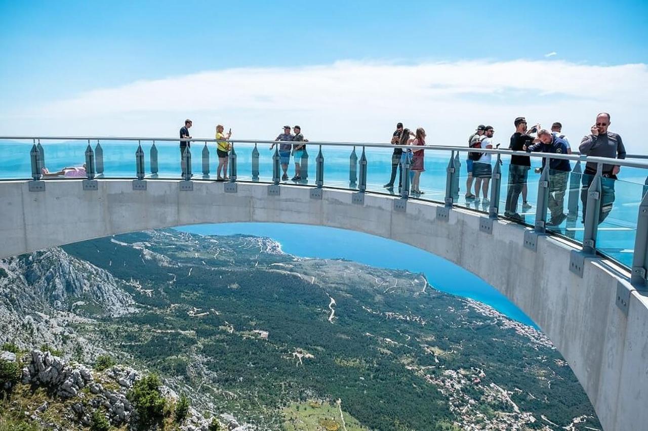 Villa Borzic Omiš Esterno foto