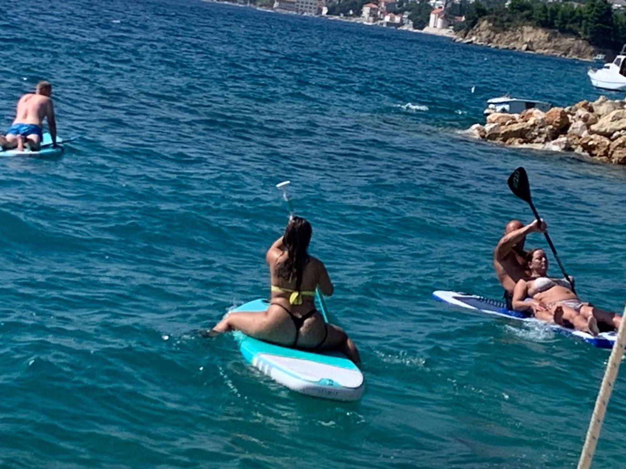Villa Borzic Omiš Esterno foto